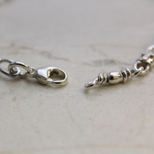 ACTS Sterling Silver Fisher of Men Small Link Bracelet image 4