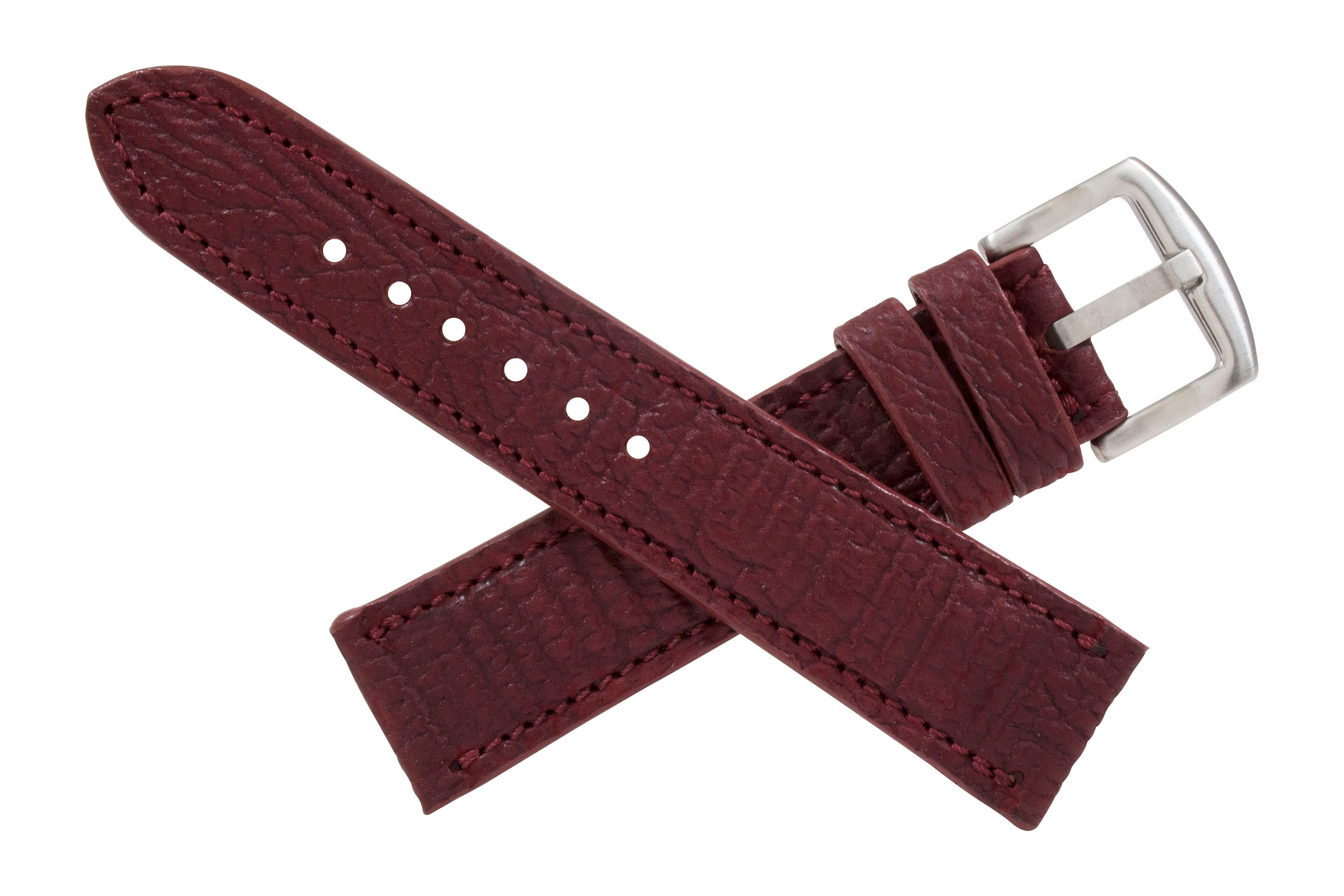 Genuine Handmade Red Shark Leather Watch Strap made in U.S.A - Etsy UK