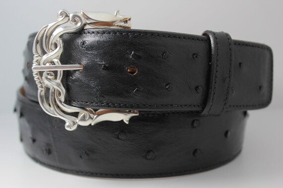Handmade Hand-engraved Sterling Silver .925 Belt Buckle Fits - Etsy