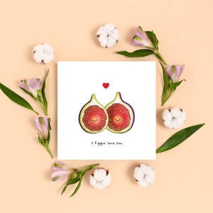 Je t'aime carte de Saint-Valentin, carte d'amour pour petit ami petite amie, jolie carte d'anniversaire pour lui elle, carte d'anniversaire drôle d'amour