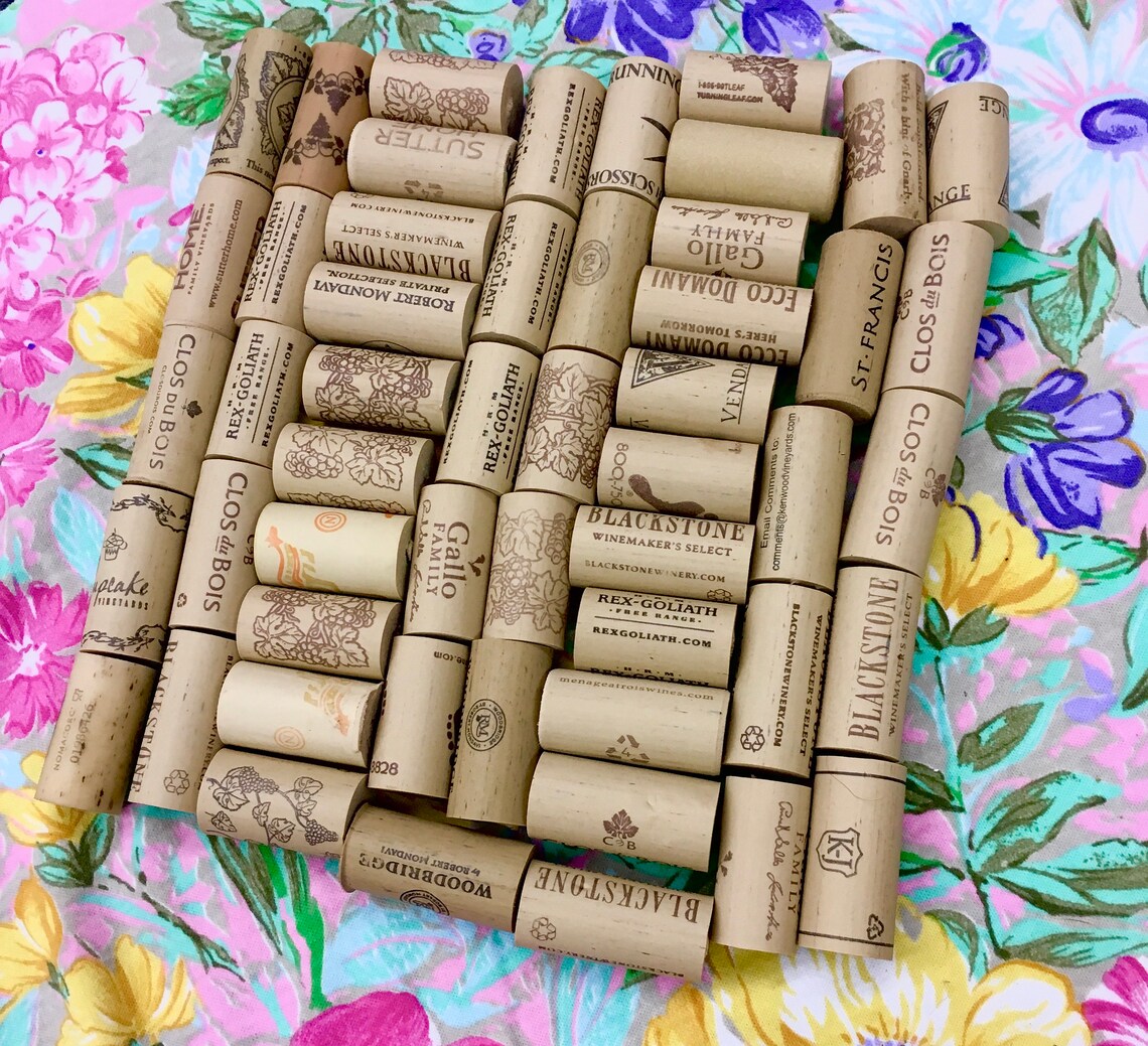 Lot of Synthetic Wine Corks Assortment Synthetic Wine Corks Etsy