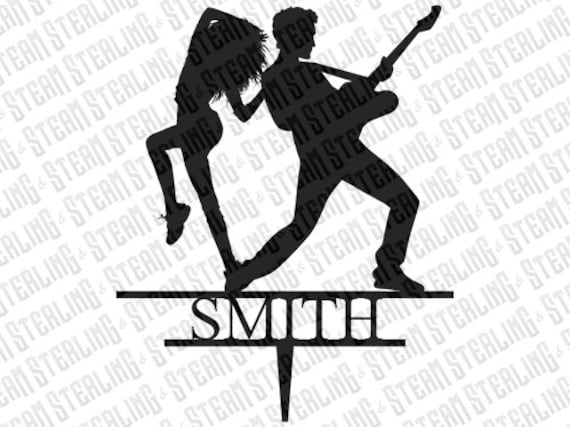 lesbian guitar silhouette Black hunter milf