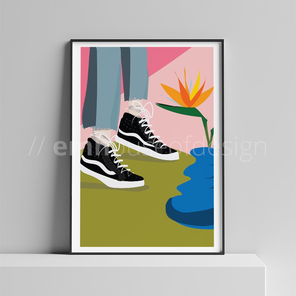 Buy Vans Shoes Poster Online In India India