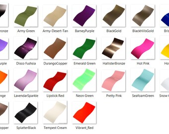Colors for your Tumbler