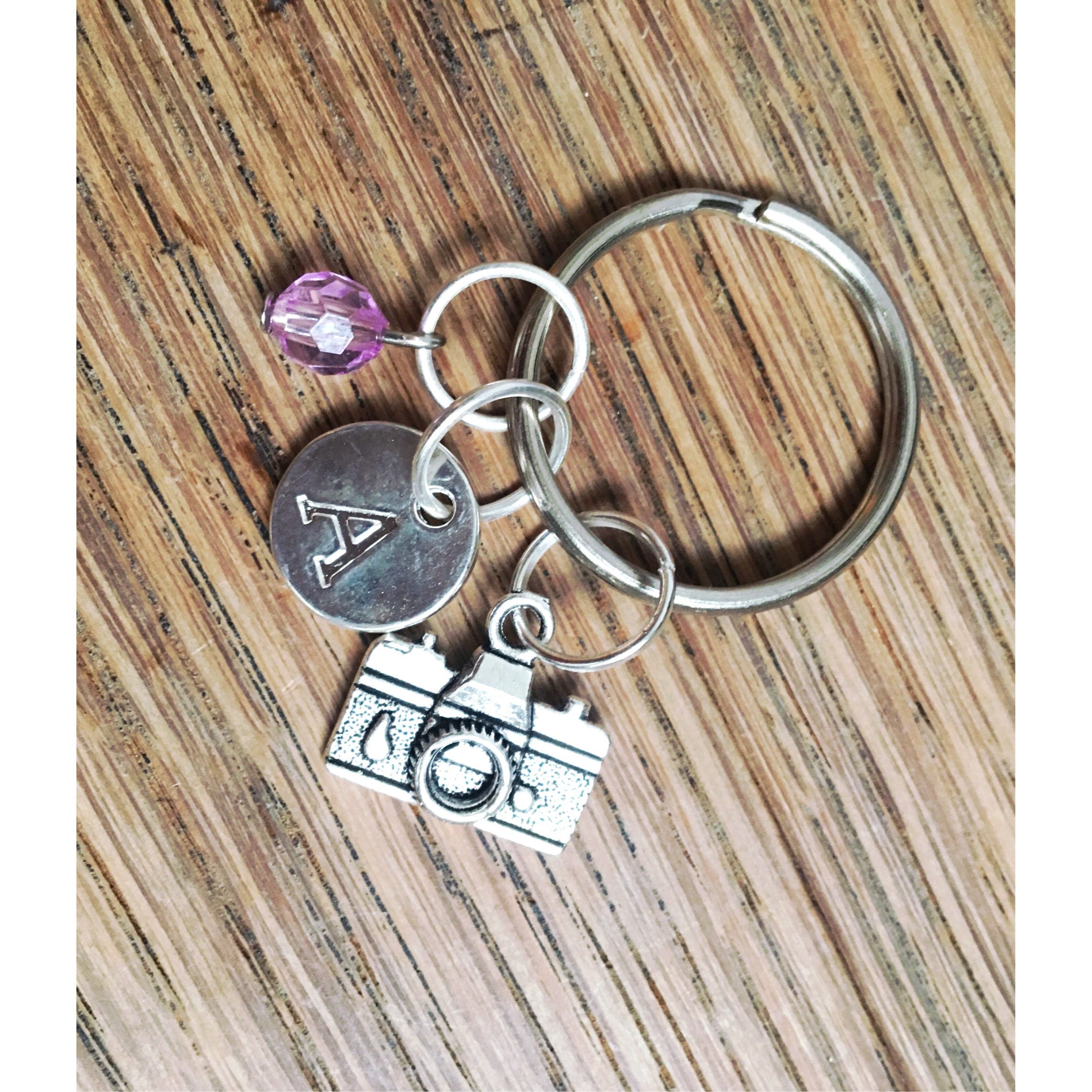 Keyring for photographers / Photography gift / Personalised Etsy