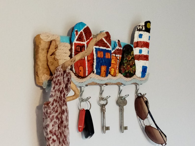 Key holder, wall key holder, key rack/hanger, city key rack, city key holder, wall key rack/hanger image 8