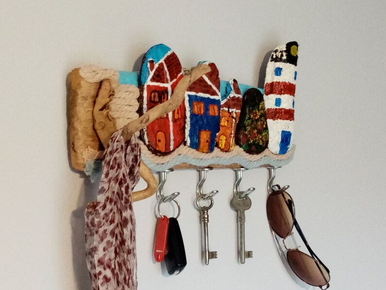 Key holder, wall key holder, key rack/hanger, city key rack, city key holder, wall key rack/hanger image 7