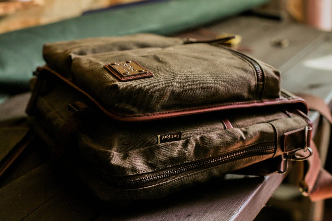 Waxed Canvas Messenger Bag Waxed Canvas Bags, Waxed Bags, Vintage Bags