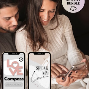Beziehungsaktivitätspaket, Liebesspiel für Paare, Liebessprache, Kartenspiel, Paartherapie, Partnertherapie, Tischgesprächskarten