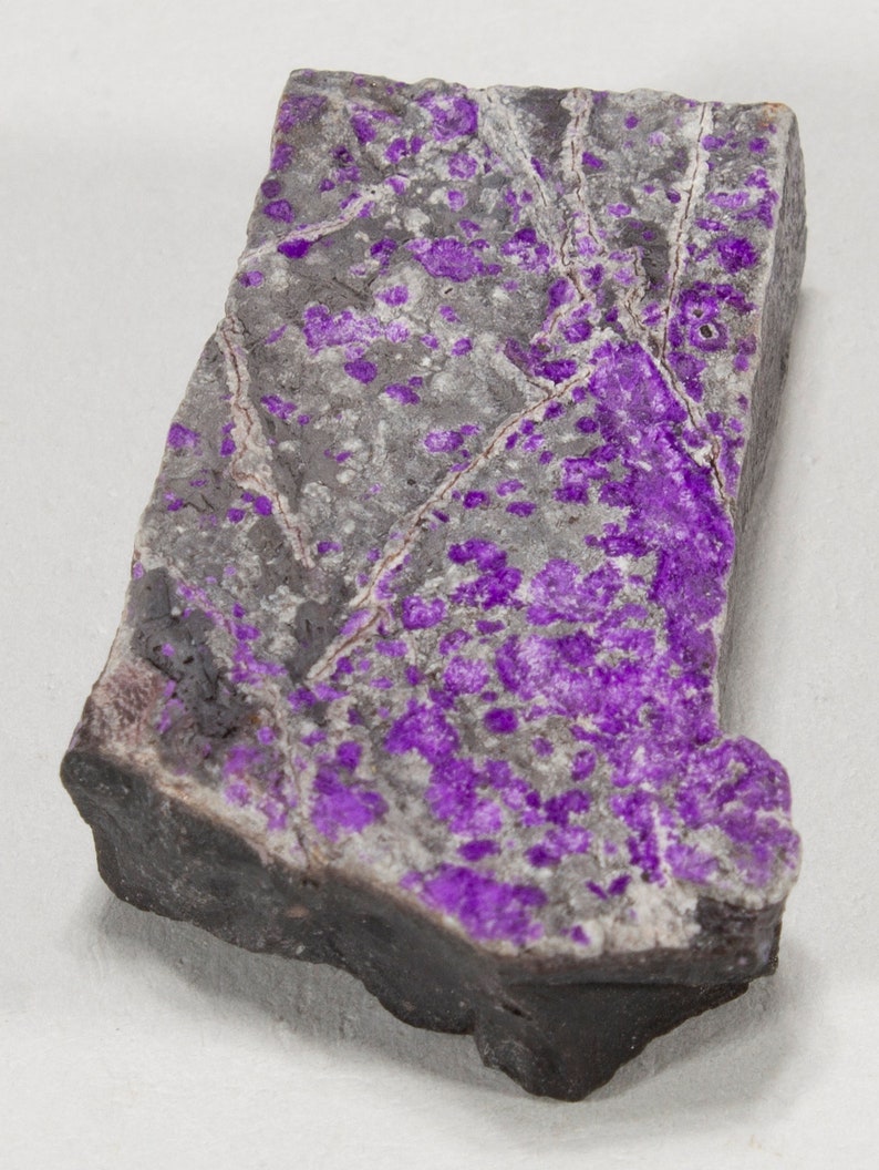 Wessels mine South Africa Purple Sugilite on Manganese Specimen