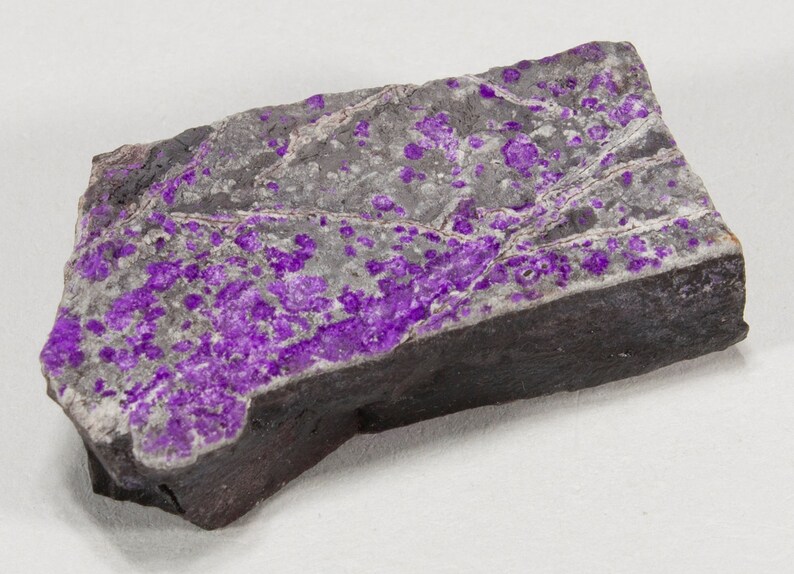 Wessels mine South Africa Purple Sugilite on Manganese Specimen