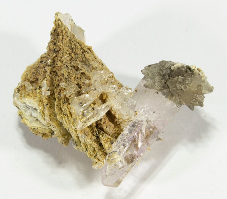 Brandberg Quartz crystal cluster specimen Namibia