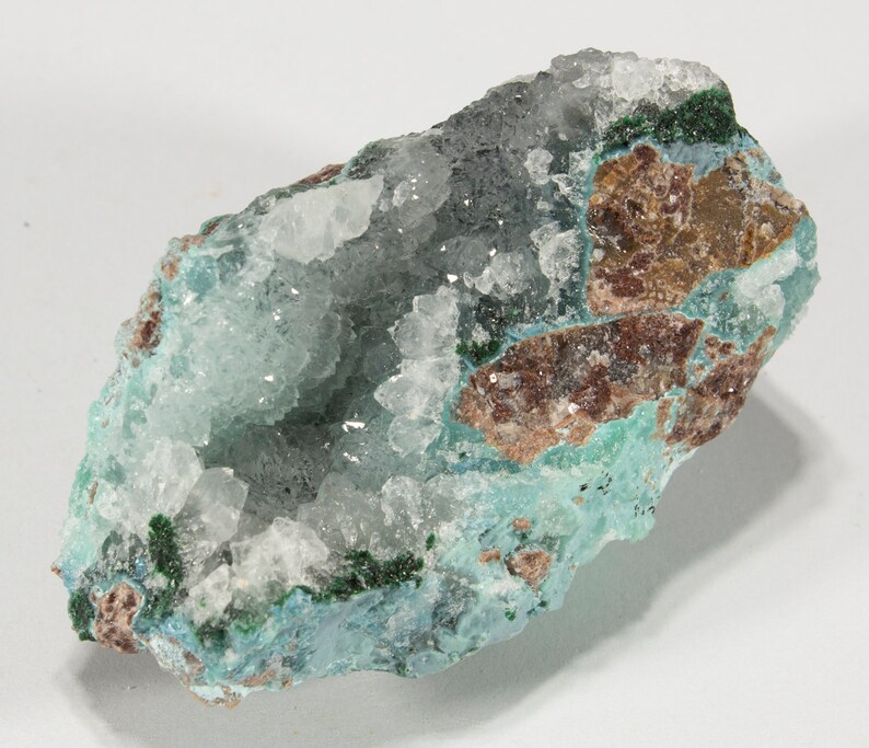 Congo Shattuckite and Malachite specimen