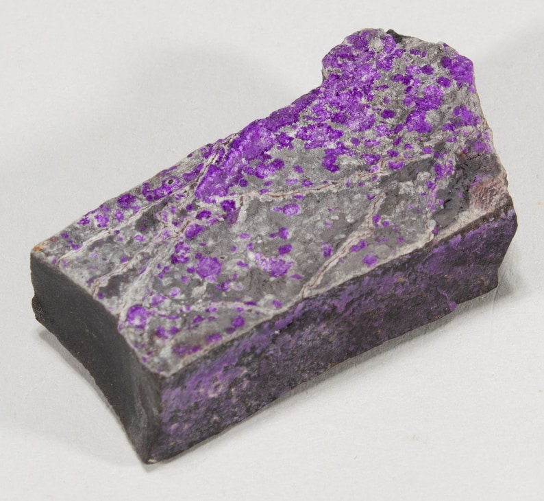 Wessels mine South Africa Purple Sugilite on Manganese Specimen