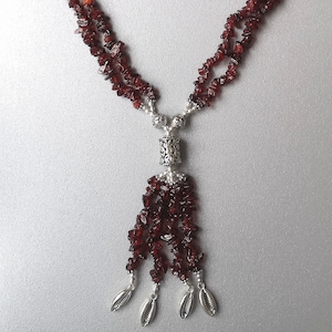 Viking brooch necklace in 2 rows