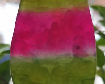 Natuurlijke heldere watermeloen toermalijn kristal snijhanger AAAA (RUSLAND)