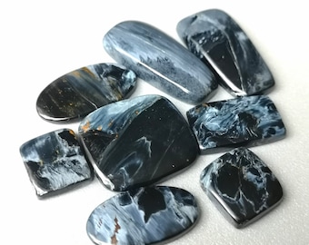 Natural Pietersite cabochon 8 pcs (34 g.)