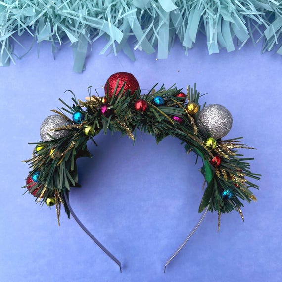 ? Awesome Tinsel Glitter Merry Christmas Headband Headdress ? Amazon.com: Catery Christmas Headbands Light Up Snowflake  main image 2