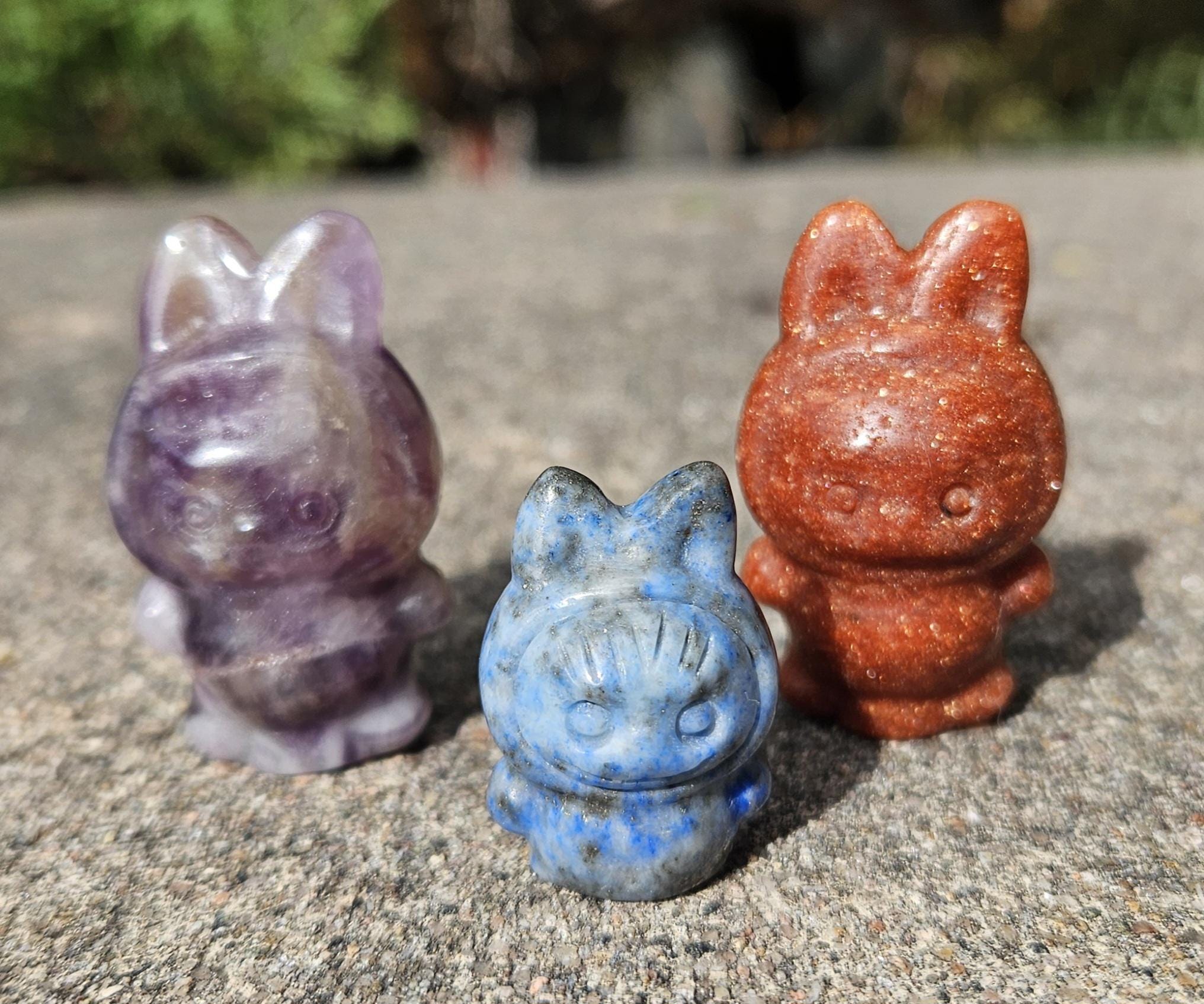 Labubu Crystal Carving - Etsy