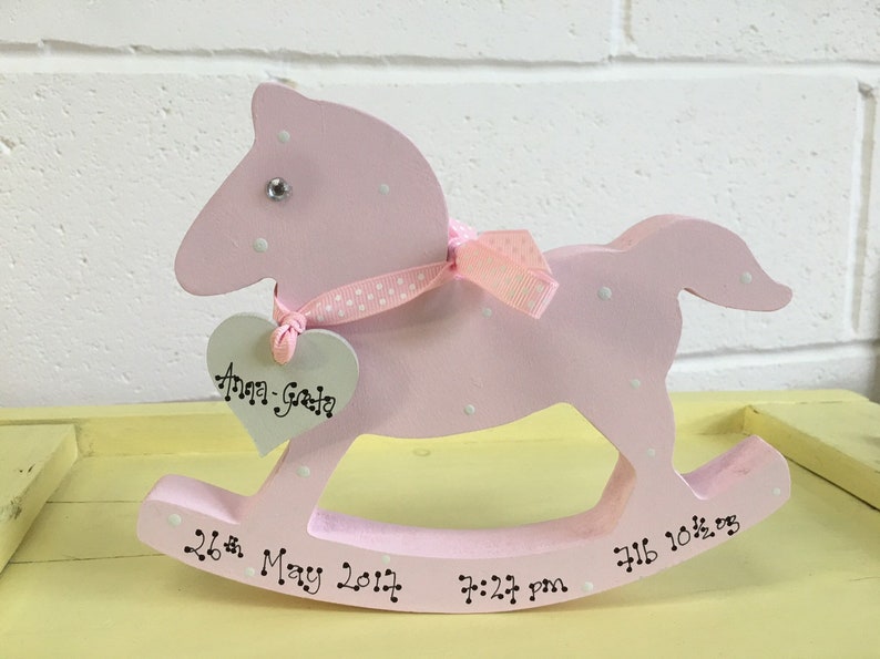 personalised rocking horse