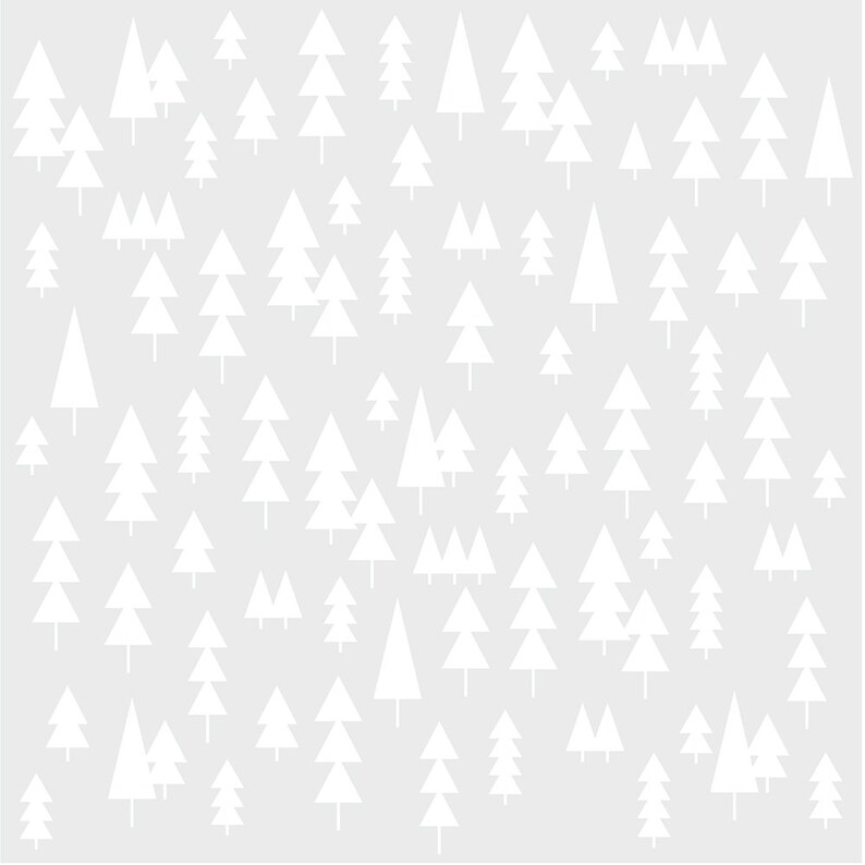 Simple Stories Happy Trails 6x6 Stencil