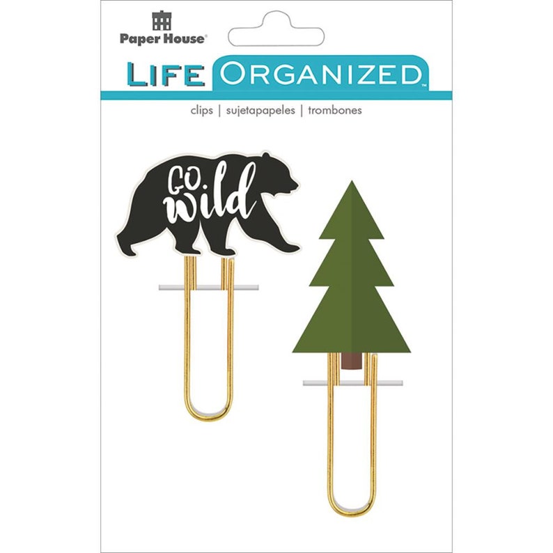 American Crafts Heidi Swapp Bulldog Clips - 6 Piece Set In Green Colors, 1 Inch, For Crafting, Scrapbooking - View #8