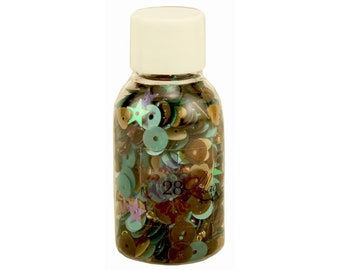 28 Lilac Lane Sequins, Mixed Shapes, Iridescent Embellishments