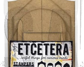 Tim Holtz Etcetera Thickboard - Facades, Trims & Mini Tags