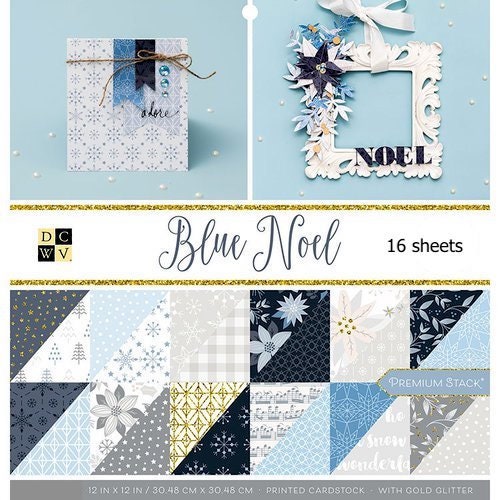 Ciao Bella Winter Journey 12x12 Cardstock, 12x12 Paper Pad, Scrapbook Paper,  Double Sided Cardstock, Christmas Paper 