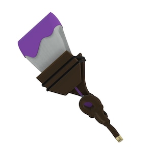Octo Brush di Splatoon - Stampato in 3D