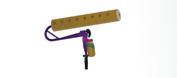 スプラトゥーン 2 のスプラローラー - 3D のスタンパト - Etsy 日本