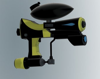 Hero Shot Replica from Splatoon 3D printed