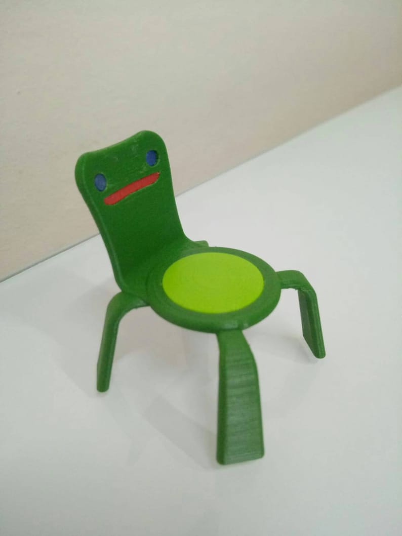 Froggy Chair From Animal Crossing Etsy