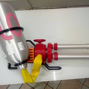 Hydra Splatling from Splatoon - 3D printed