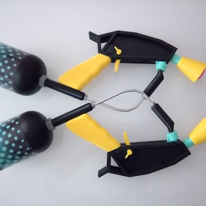 Hero Dualies di Splatoon 2 - stampati in 3D
