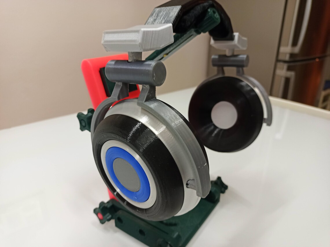 Marinated Headphones From Splatoon 3D Printed Etsy