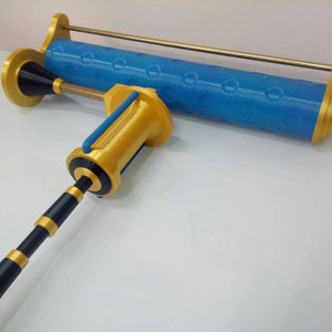 Goldene Dynamowalze für Splatoon - Stempel in 3D