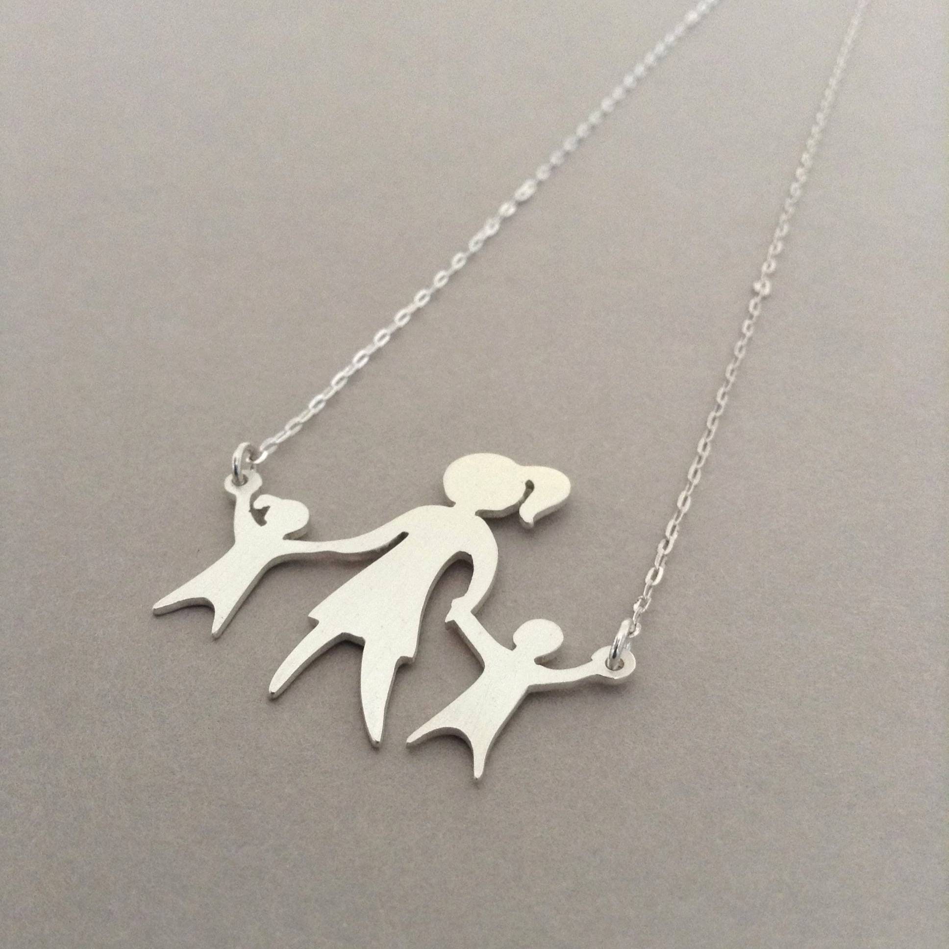 COLLAR MAMÁ LOTUS SILVER MOTHER'S LOVE LP3526-1/1 PLATA, MUJER
