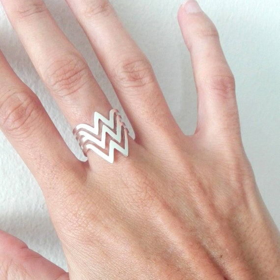 Wonder Woman anillo de mujer maravilla ajustable en plata | Etsy