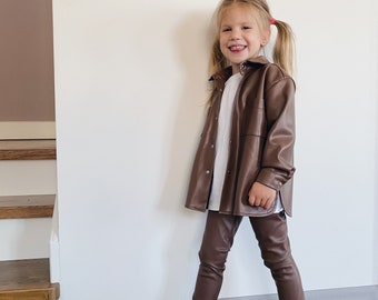 Kids Leather Pants - Etsy Australia