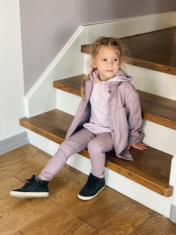 kids faux leather leggings