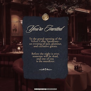 1920s Murder Mystery Party • 16-40 Guests • Speakeasy Roaring 20s • Printable Download for Large Groups image 10