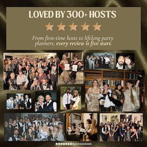 1920s Murder Mystery Party • 16-40 Guests • Speakeasy Roaring 20s • Printable Download for Large Groups image 9