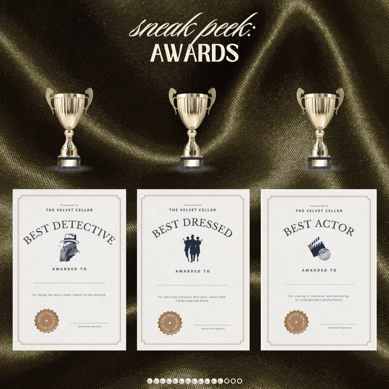 1920s Murder Mystery Party • 16-40 Guests • Speakeasy Roaring 20s • Printable Download for Large Groups image 14