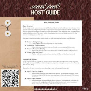 1920s Murder Mystery Party • 16-40 Guests • Speakeasy Roaring 20s • Printable Download for Large Groups image 15