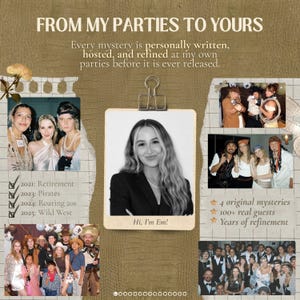 1920s Murder Mystery Party • 16-40 Guests • Speakeasy Roaring 20s • Printable Download for Large Groups image 3