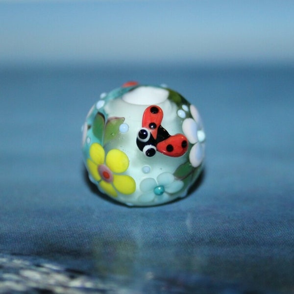 Lampwork Beads, Glasperle, Künstlerperle, Big Beads, handmade Glass Beads, Wechselperle, Kettenperle