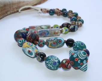 handmade Handmade java beads featherbeads colorful beads 10 pieces