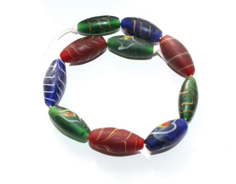 handmade Handmade java beads featherbeads colorful beads 10 pieces