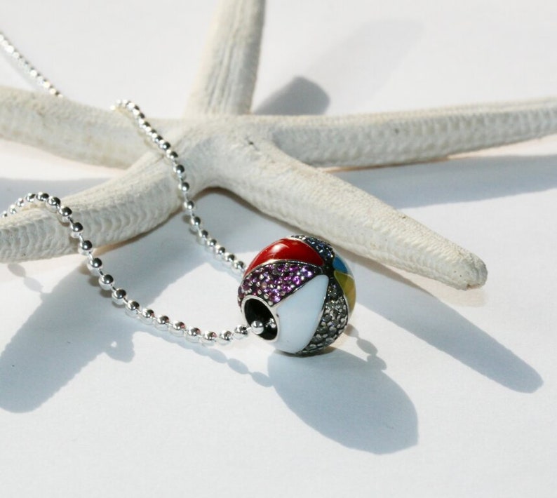 ball bracelet bead, pendant Necklace changing bead big hole bead